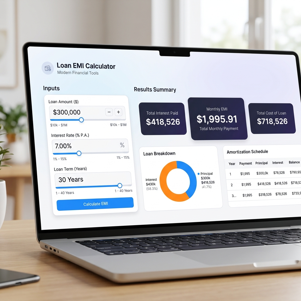 Loan Calculator Interface